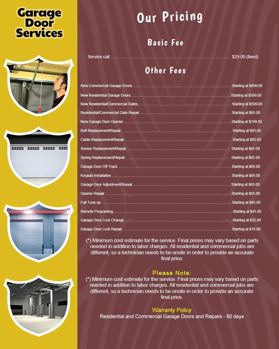 Garage Door Solution Service Pasadena, TX 713-936-2868